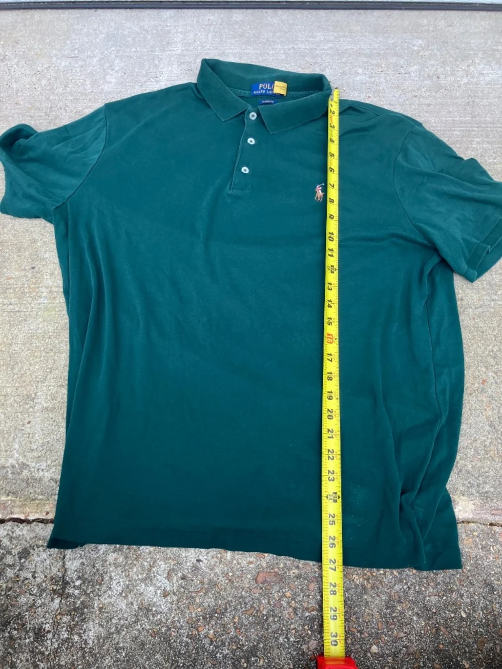 Ralph Lauren Lg Green Classic Fit Polo USA Fifa World Cup